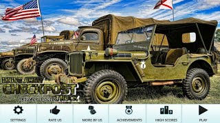 Drive army check post android gameplay screenshot 5