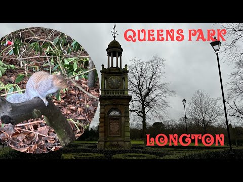 Queens Park Longton Stoke on Trent A cold Decembers walk