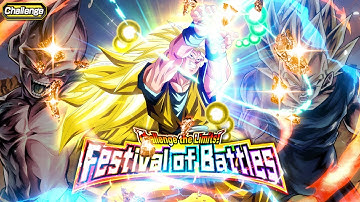 EZA PHY SSJ3 GOKU VS. CHALLENGE THE LIMITS! FESTIVAL OF BATTLES! (Dokkan Battle)