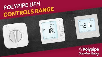 The differences between the Polypipe Underfloor Heating controls range | Simple, Standard, Smart