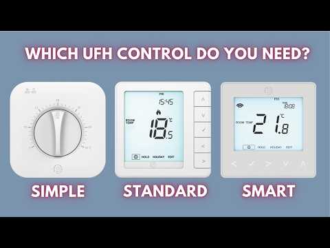 Polypipe Underfloor Heating Controls Explained: Simple, Standard, and Smart Solutions