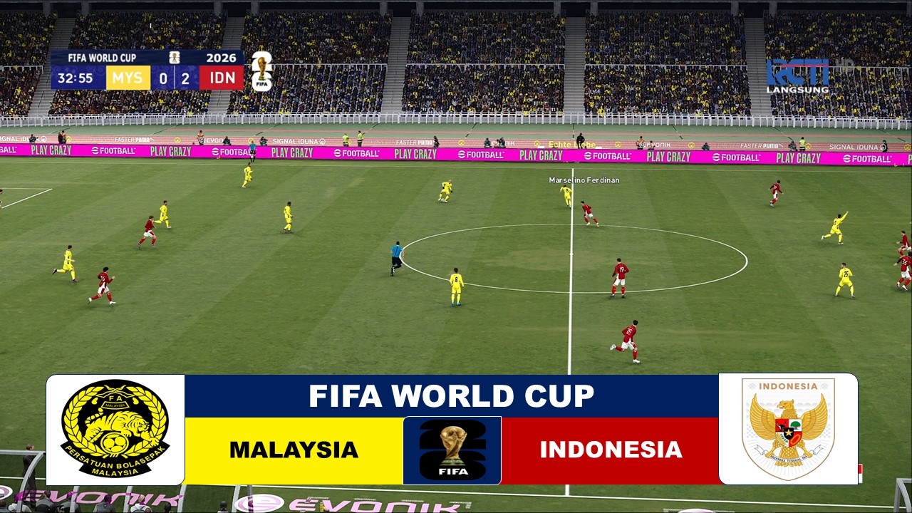 Bukit Jalil Stadium, Taman bermain KING INDO | Malaysia vs Indonesia - virtual match