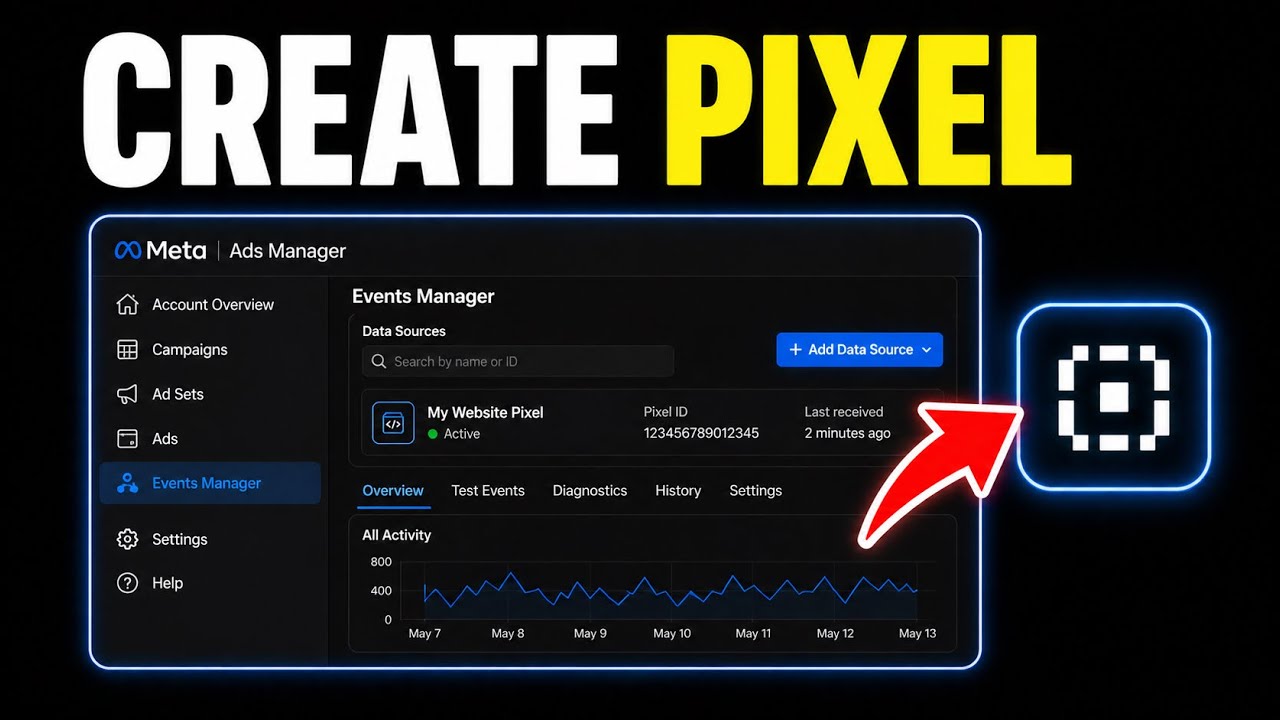 How To Create Meta Pixel in Ads Manager (Step-By-Step Guide) - YouTube
