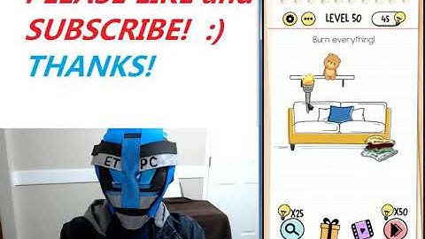 BRAIN TEST LEVEL 50 WALKTHROUGH WITH ANSWERS