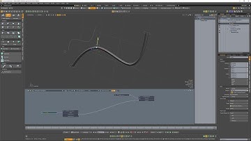 MODO 13 Curves to Bezier Mesh Op | Procedural Modeling