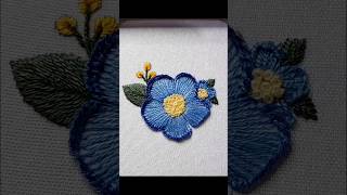 Basic Embroidery Stitches| Blanket Stitch Embroidery #embroidery #shorts #trending #handembroidery