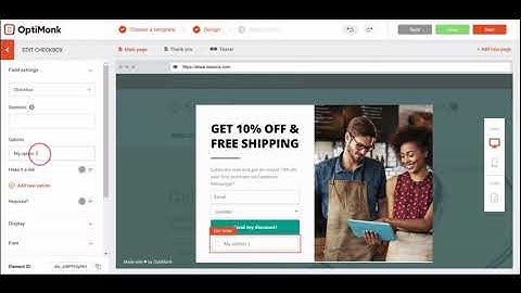 How to create a Shopify popup with OptiMonk to capture email & Messenger subscribers