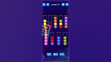 Ball Sort Puzzle level 117. #puzzle  #puzzlegame #strategy #gamer #games #game #gamers