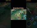 Brody Bush Tricks Mobile legends #ml2b #brody #tutorial #shorts #mobilelegends