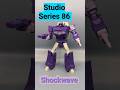 3 Minute Reviews #transformers #generations #studioseries86 #decepticons #tftm #shockwave