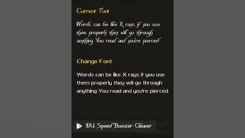 How to install fonts on micromax canvas A74 & A76