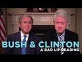 Bad Lip Reading: George W. Bush and Bill Clinton