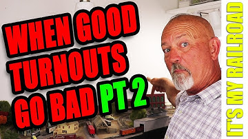 023: (PT2) Replace Hard To Reach Turnout On Your Model Railroad Layout