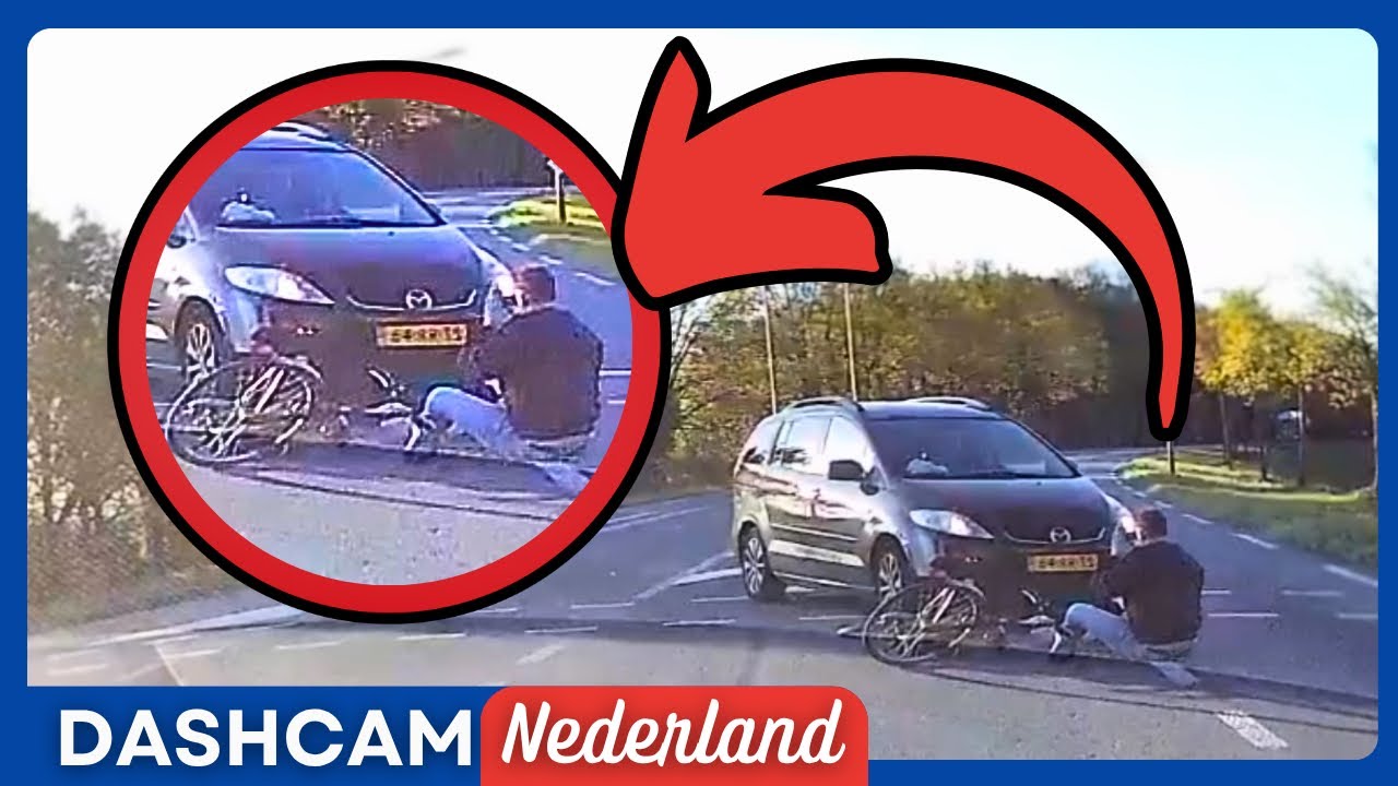 Fietser Knalt Tegen Auto! | Dashcam Nederland | Aflevering 77