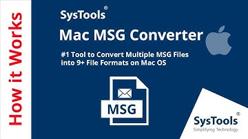 Mac MSG Converter - An Utility to Convert Mac MSG File to Various File Formats