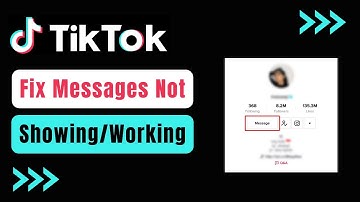 How To Fix TikTok Messages Not Working / Sending !