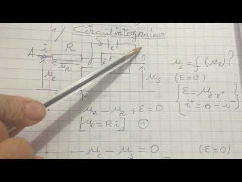 Vidéo: Qu'est-ce qu'un circuit intégrateur ?