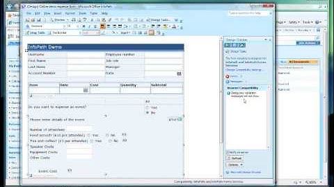InfoPath Introduction Part 4