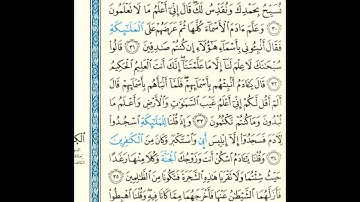 القرآن الكريم صفحة رقم 006 برواية الدوري عن الكسائي القارئ مفتاح السلطني