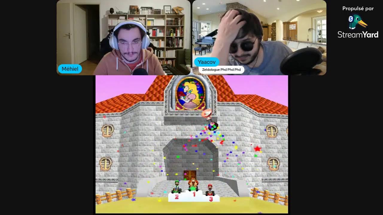 Live gamingue posé tavu