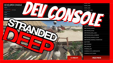 Stranded Deep - Dev Console - How to Spawn Items and Fly