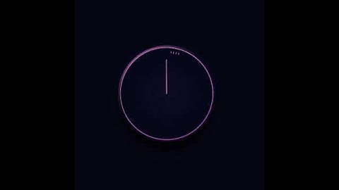 Ui / Ux Clock animation - Motion Graphic Digital Clock Animated in After Effects