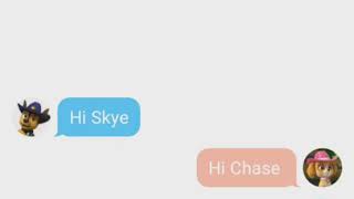 CHASE AND SKYE LOVE STORY EP 1 (TEXTING STORY)