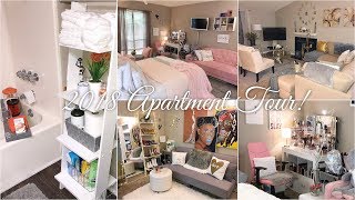 Finally! My 2018 Apartment Tour!! | In-Depth + Online Decor Links | North Carolina 2 Bed, 2 Bath