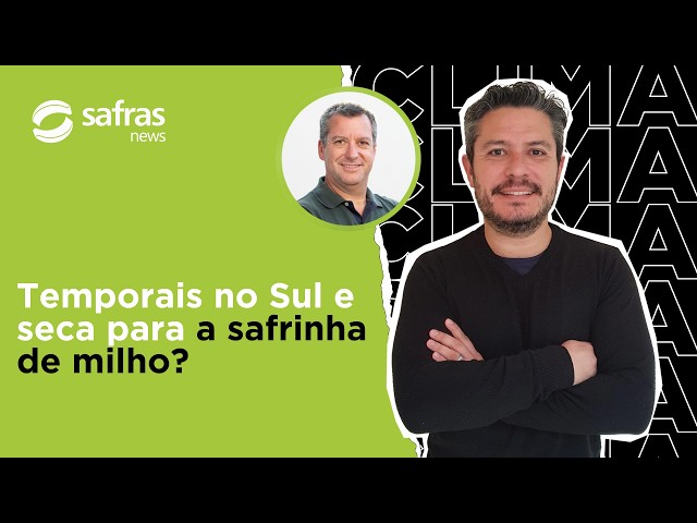 Fim de abril com apreensões com temporais no Sul, estiagem e calor para a safrinha - Clima na Semana