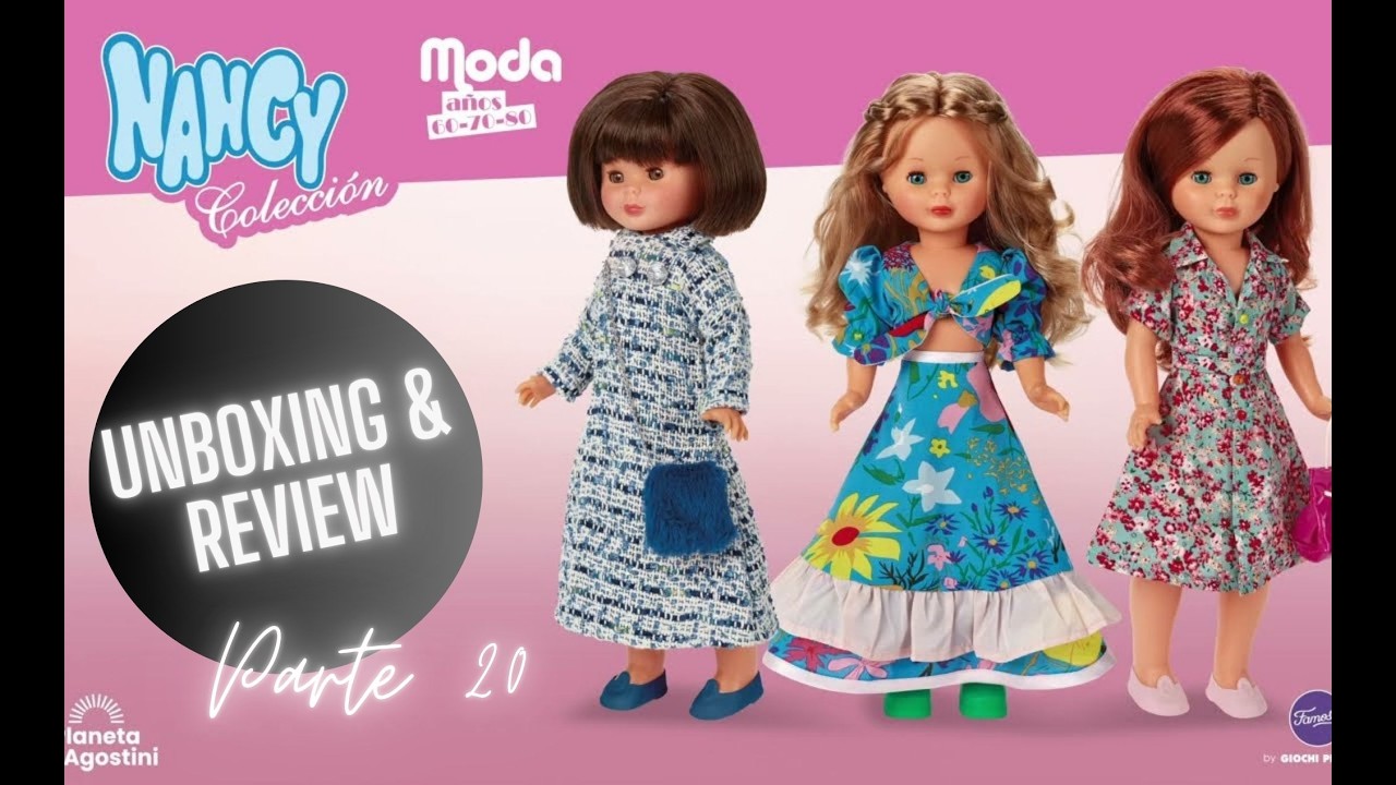 Seguimos ampliando la colección Nancy 👗✨ | Moda años 60, 70 y 80 – Ampliación Parte #4