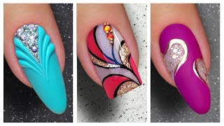 Идеи дизайна ногтей 2024 | Подборка праздничного маникюра #nails