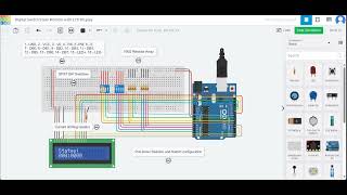 Digital Switch State Monitor With Lcd Display