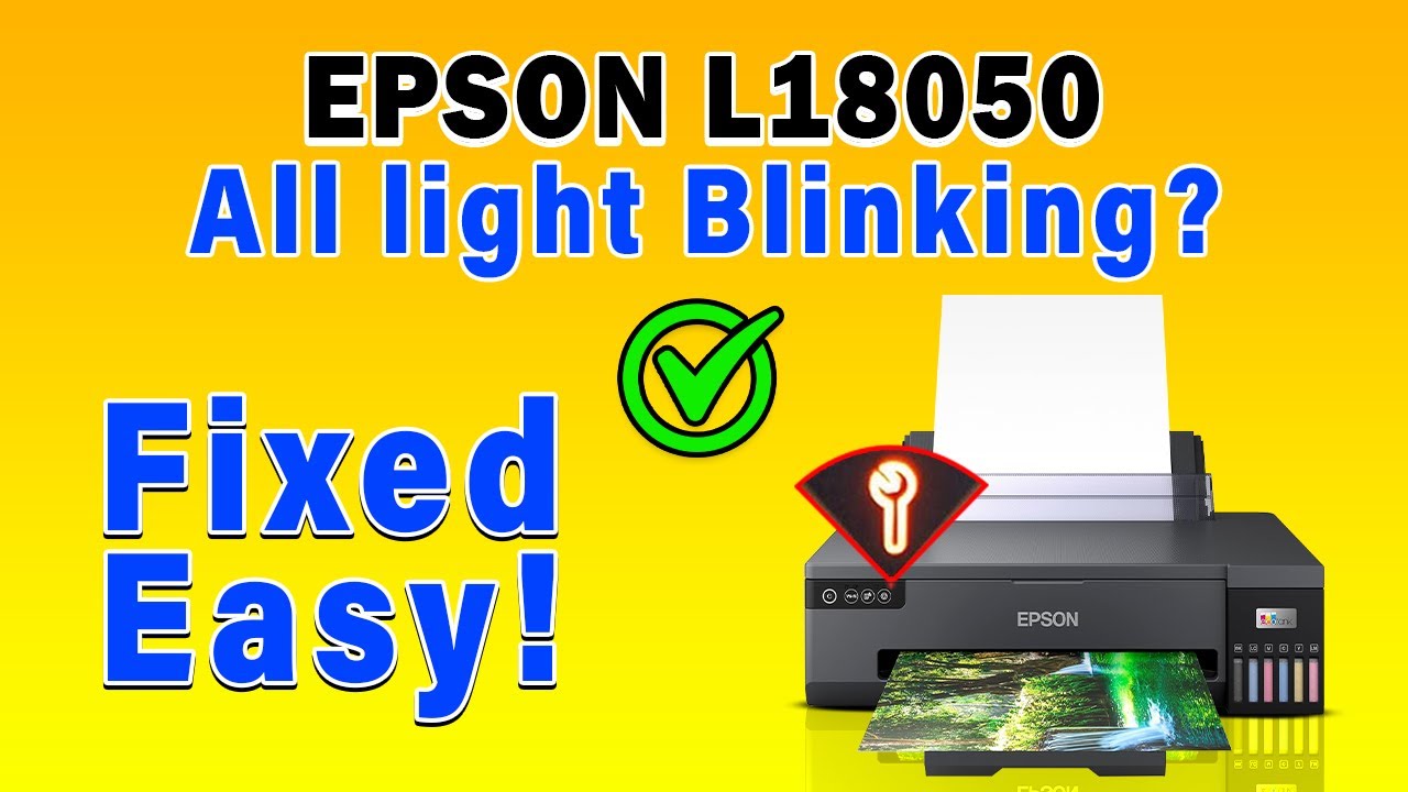 🔧 Как сбросить настройки блока обслуживания Epson L18050 – руководство по устранению ошибки миган...