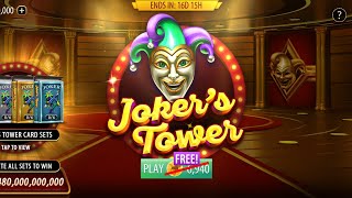 How to play Joker's Tower in Zynga Poker Until Level 5 Very Carefully screenshot 3