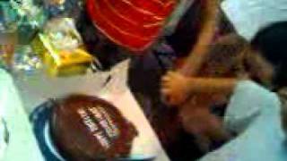 15 year ago birthday celebration and video recording on 3gp format