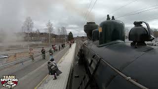 Historical Museum Steam Train Trip - Tk3 Pikku-Jumbo Nokia To Tampere
