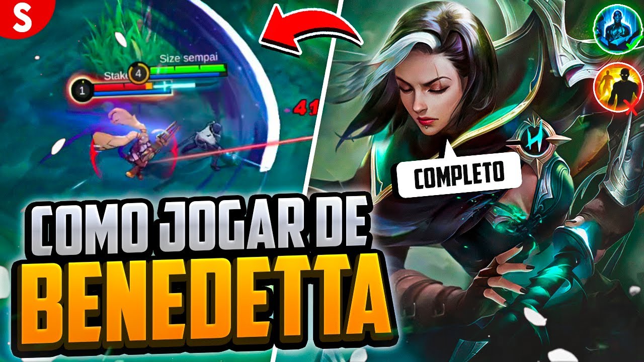 [AVANÇADO] COMO JOGAR DE BENEDETTA | TUTORIAL + BUILD 2023 | MOBILE ...