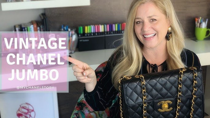 CHANEL JUMBO FLAP BAG REVIEW  A look at my VINTAGE Chanel Jumbo