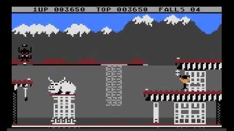 Bruce Lee Atari 800 (400, XL, XE) Computer Game Datasoft 1984