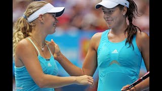 Ana Ivanovic vs Caroline Wozniacki 2008 AO R4 Highlights