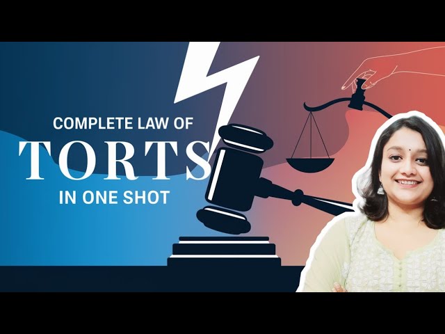 Complete LAW OF TORTS in One Lecture