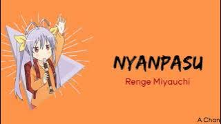 Nyanpasu (にゃんぱすー) - Renge Miyauchi Cover 【Rainych】 - (Lirik Lagu Terjemahan)