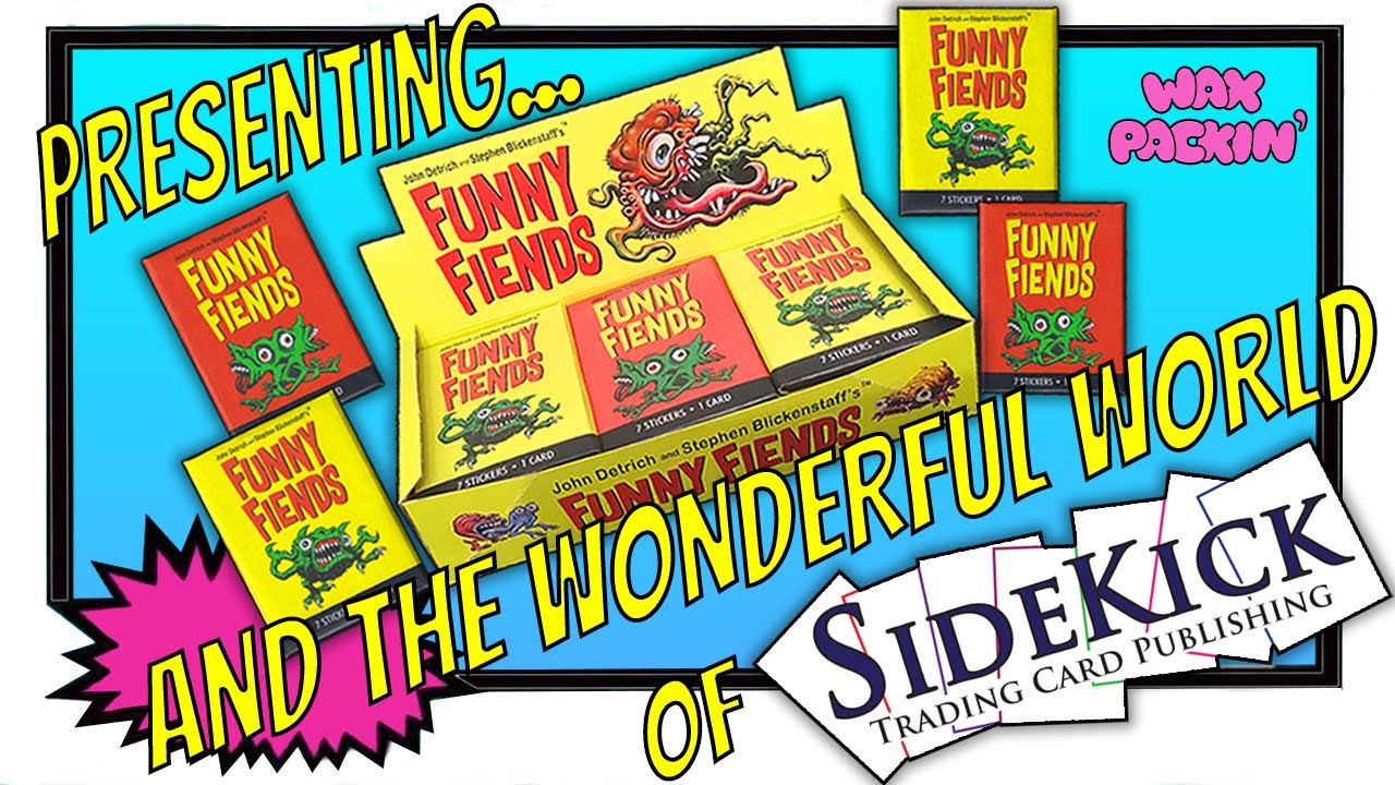 Presents fun. Fiendish funnies.