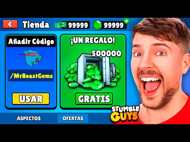 COMO CONSEGUIR GEMAS de STUMBLE GUYS 100% GRATIS!! *date prisa* 🤑 class=