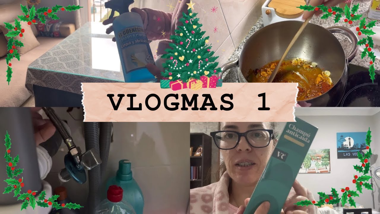 UNA AVERÍA EN CASA + NUEVO CHAMPÚ + COMPRA SEMANAL + AIRE ACONDICIONADO PUESTO + VLOGMAS#1