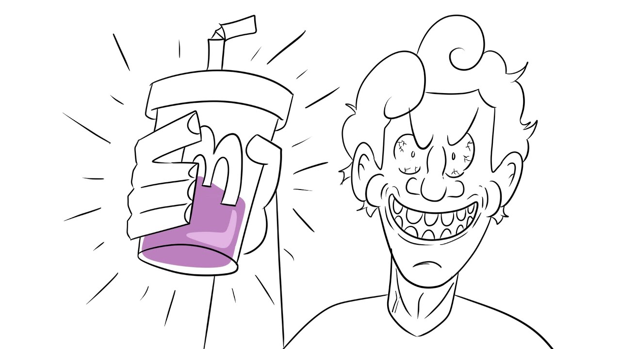 Jerma tries the Grimace Shake (Animated) YouTube