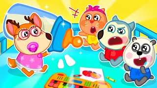 Oops Teacher Became A Baby? Learn And Sing With Us Wolfoo Song