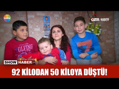 92 kilodan 50 kiloya düştü!