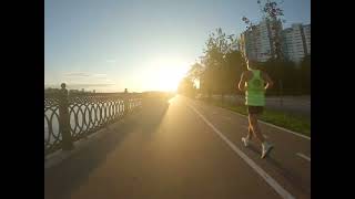 5-hour long bike ride in Moscow