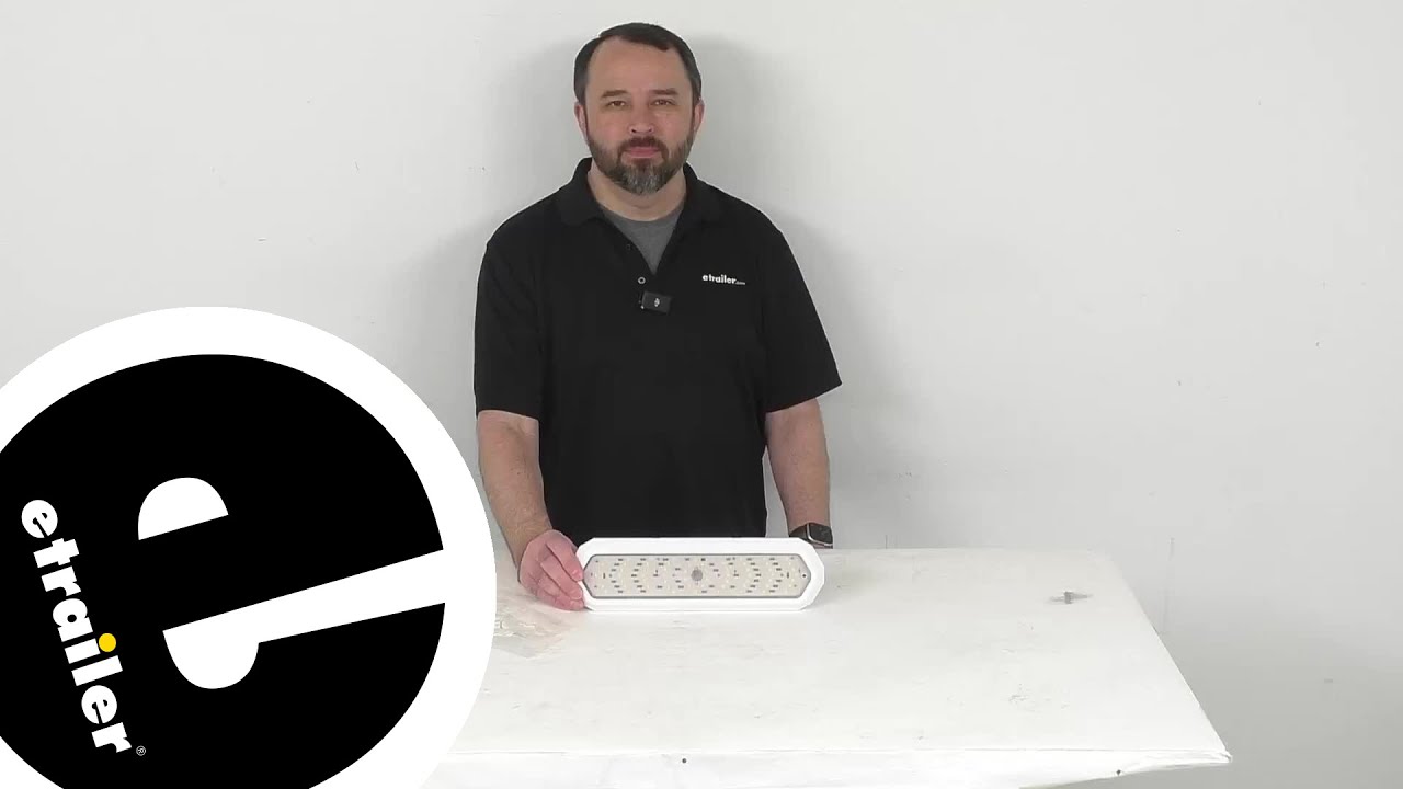 Review of Optronics RV Interior Lights - OptiBrite 12V LED RV Dome